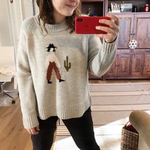 Madewell El Rancho Sweater Size L 